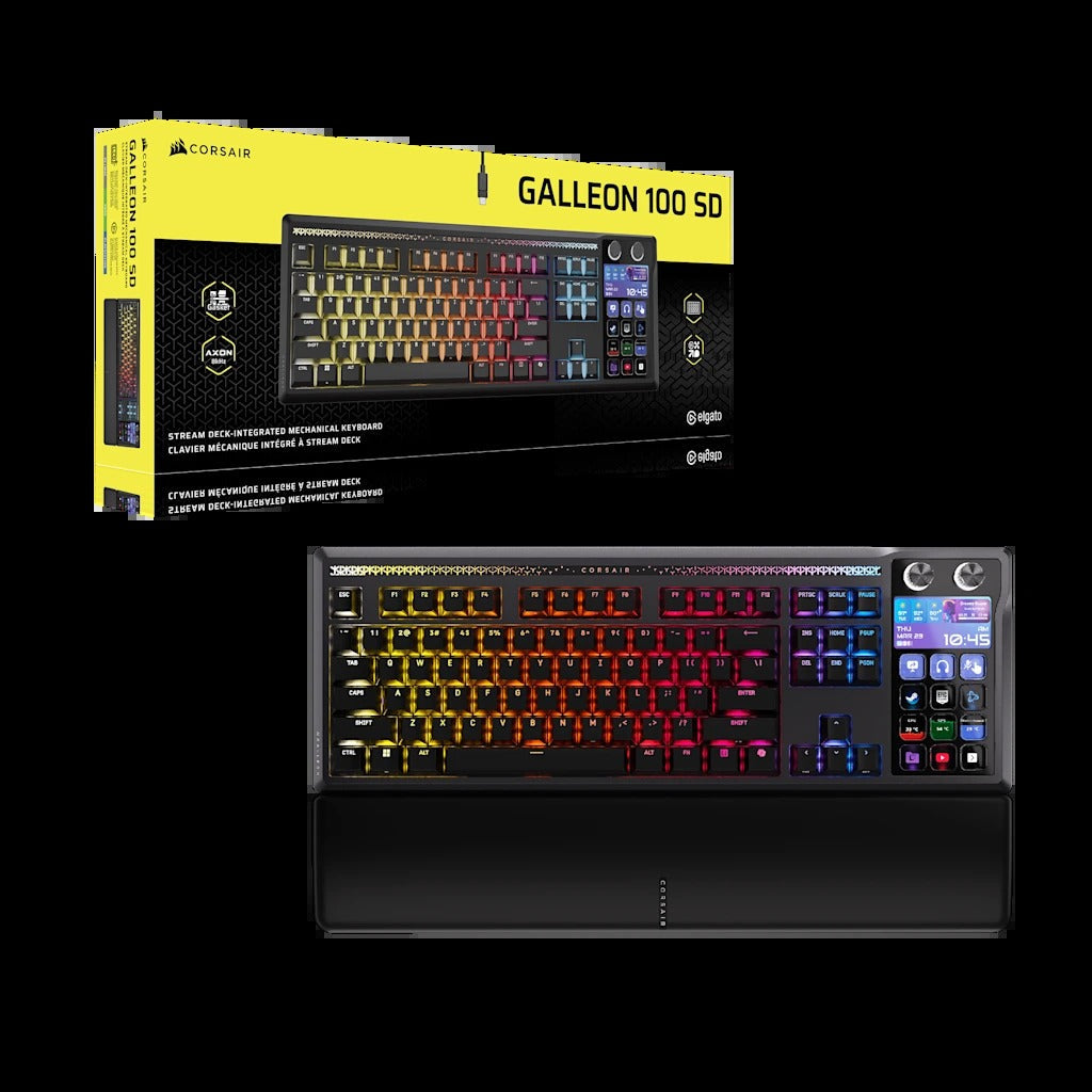 GALLEON 100 SD Stream Deck-Integrated Mechanical Keyboard