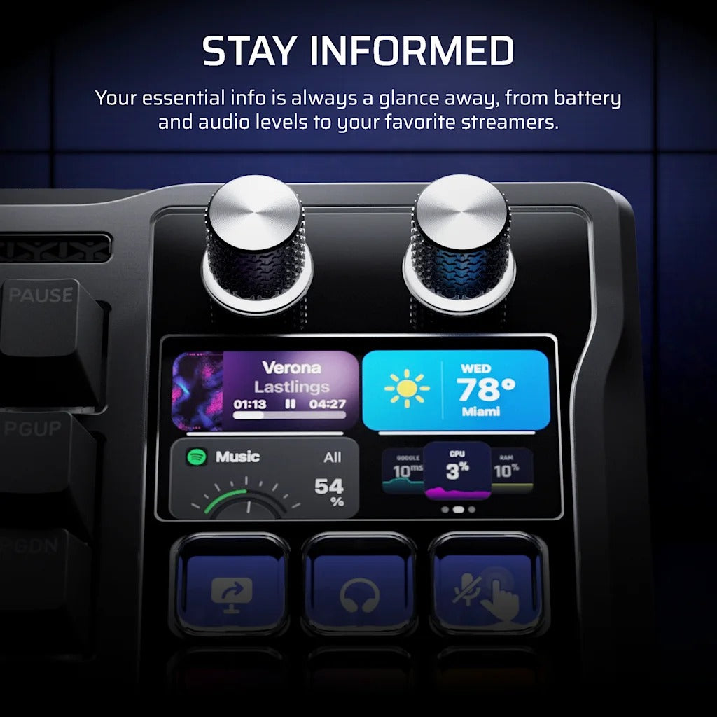 GALLEON 100 SD Stream Deck-Integrated Mechanical Keyboard