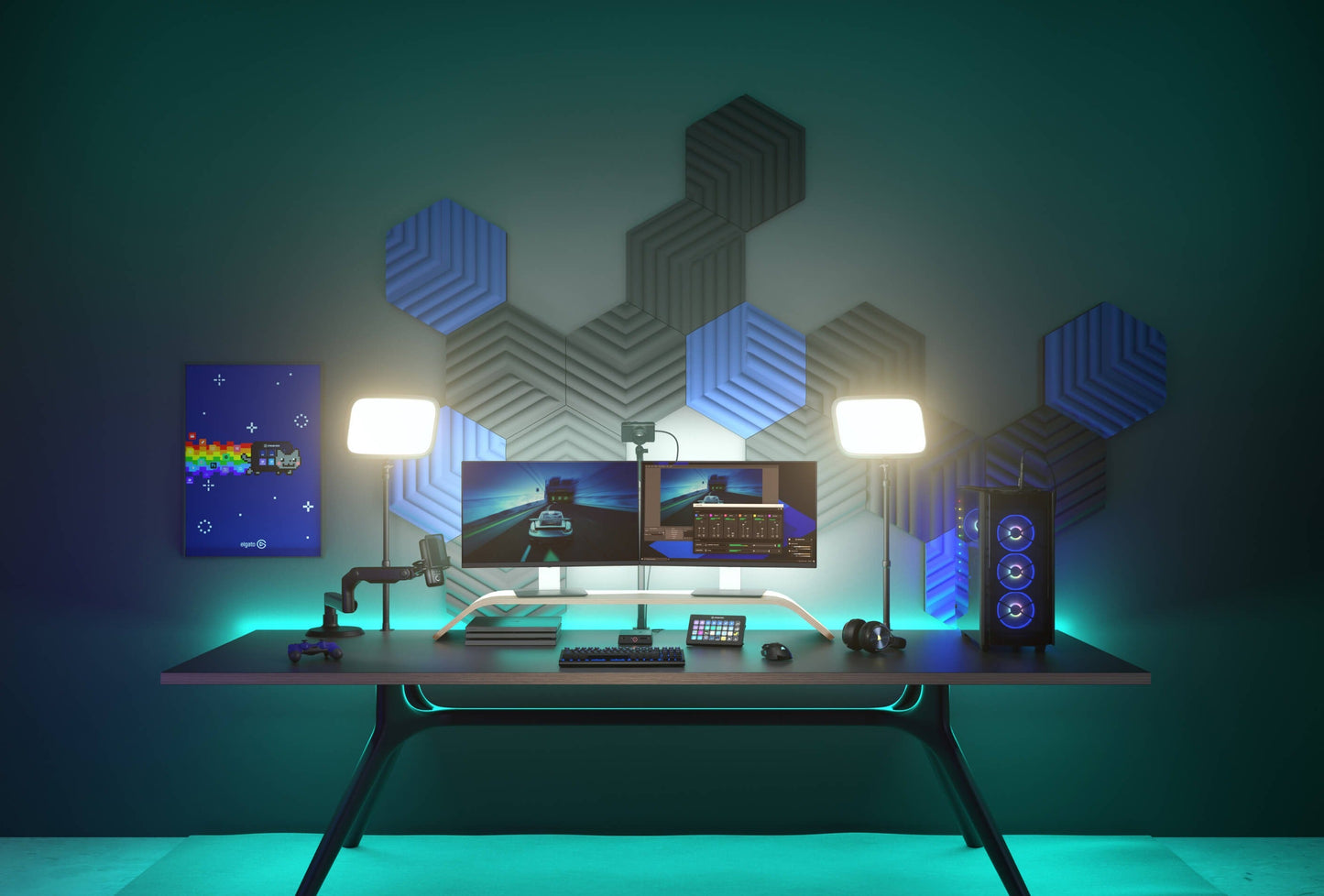 Wave Panels Starter Set - 蓝色